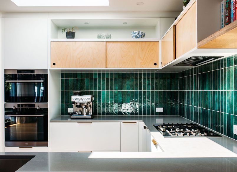 Emerald Green Kitchen