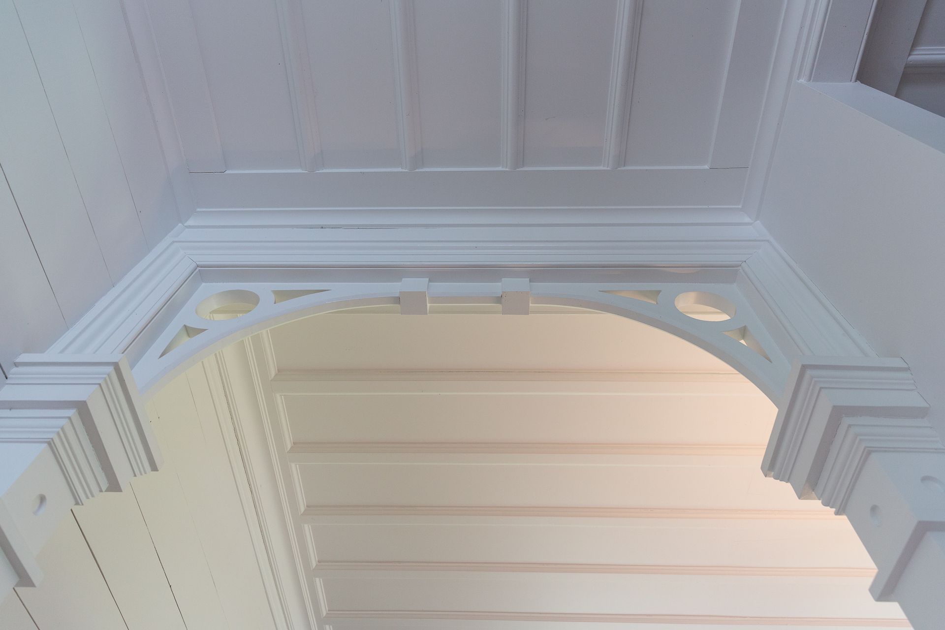 When more is more! lovingly crafted architrave detail produced in factory and fitted on site