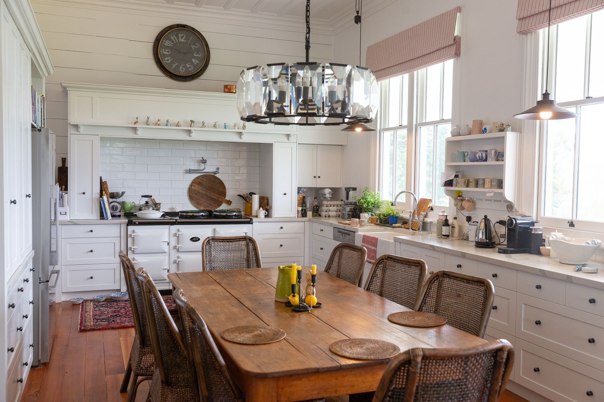 brand new bespoke kitchen designed and built by the skilled team. All the function of a new kitchen with plenty of traditional charm.