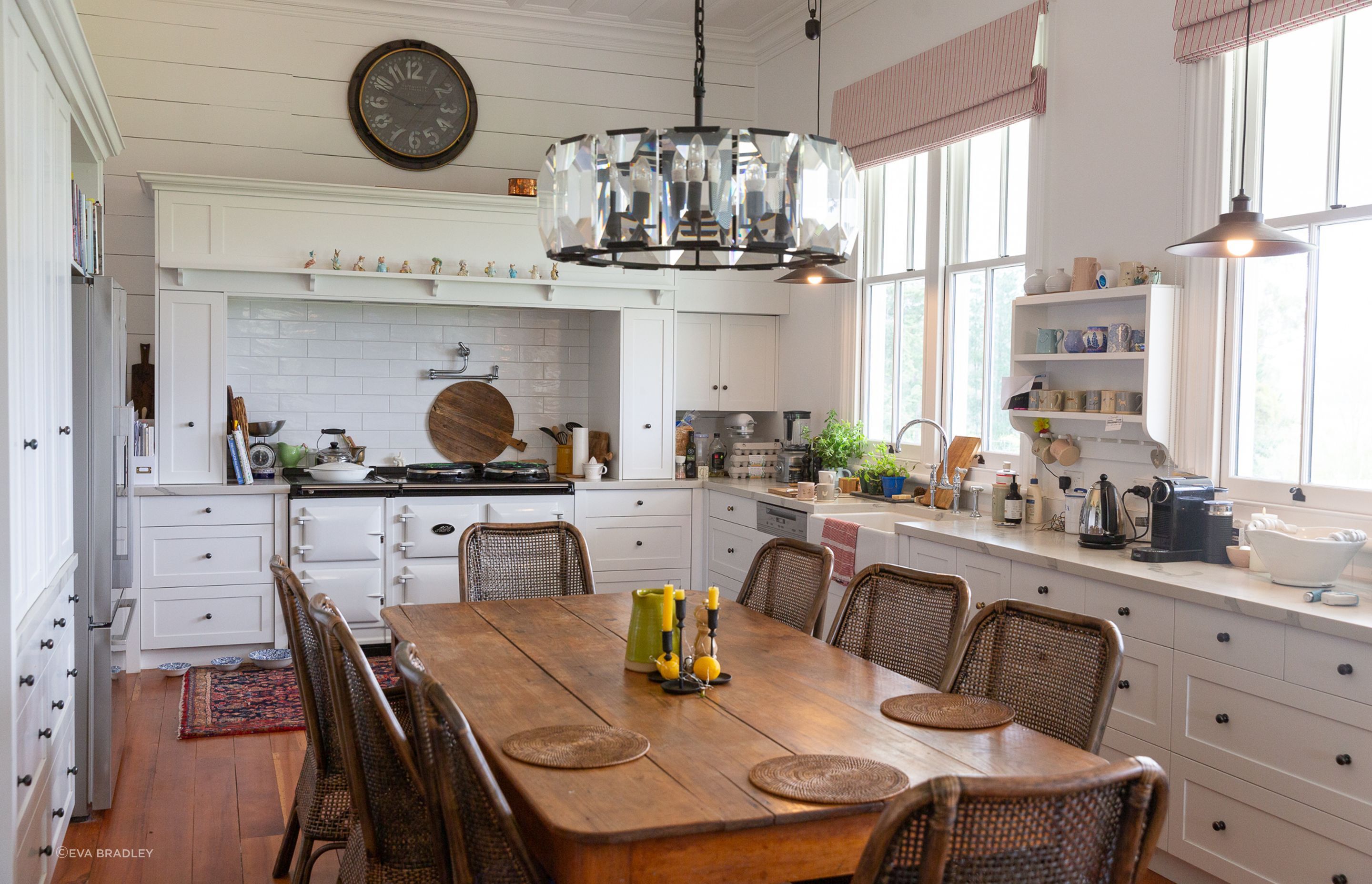 brand new bespoke kitchen designed and built by the skilled team. All the function of a new kitchen with plenty of traditional charm.