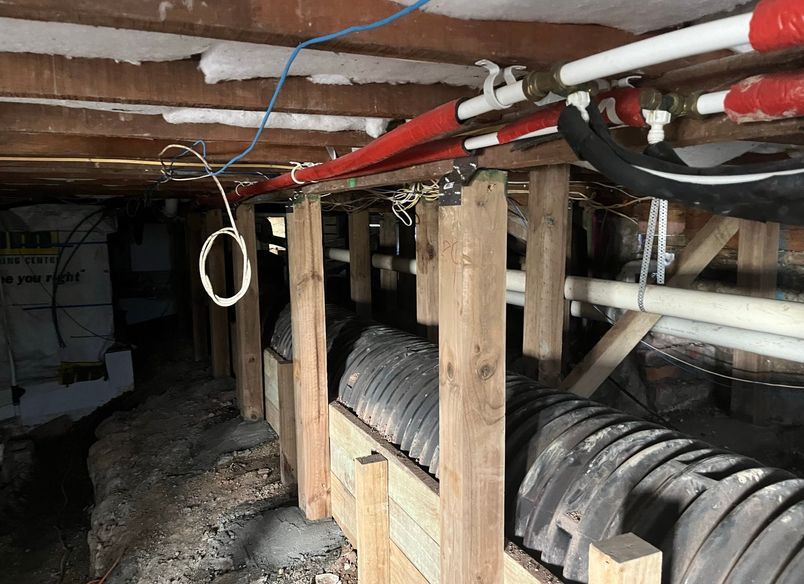 Vauxhall Road, Narrow Neck - Re-levelling and Re-piling