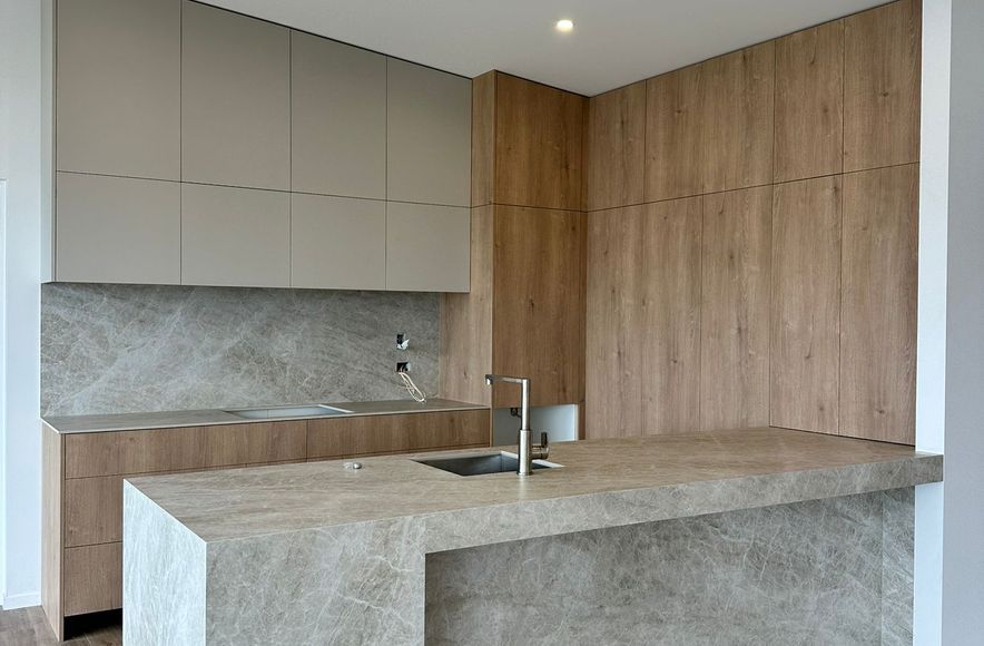 One Tree Point | New Build, Kitchen fitting