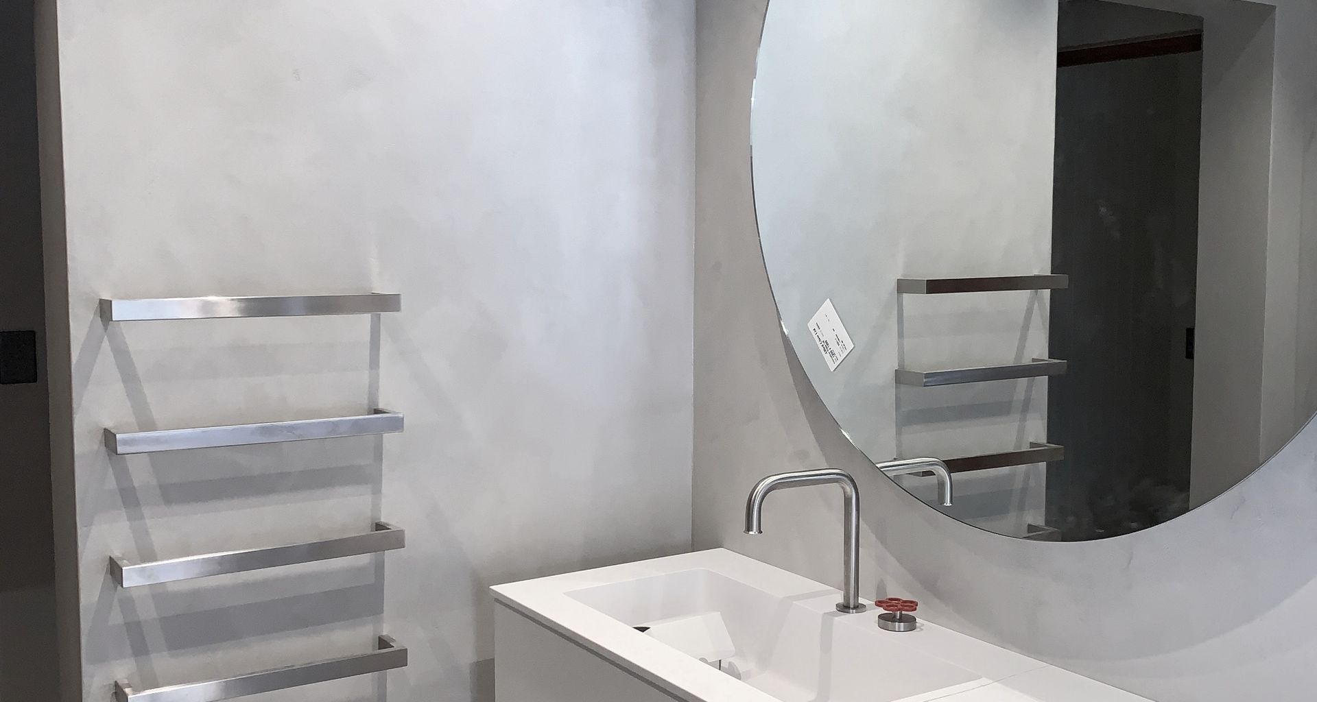 Bathroom, Toilet & Sauna area - Venetian plaster banner