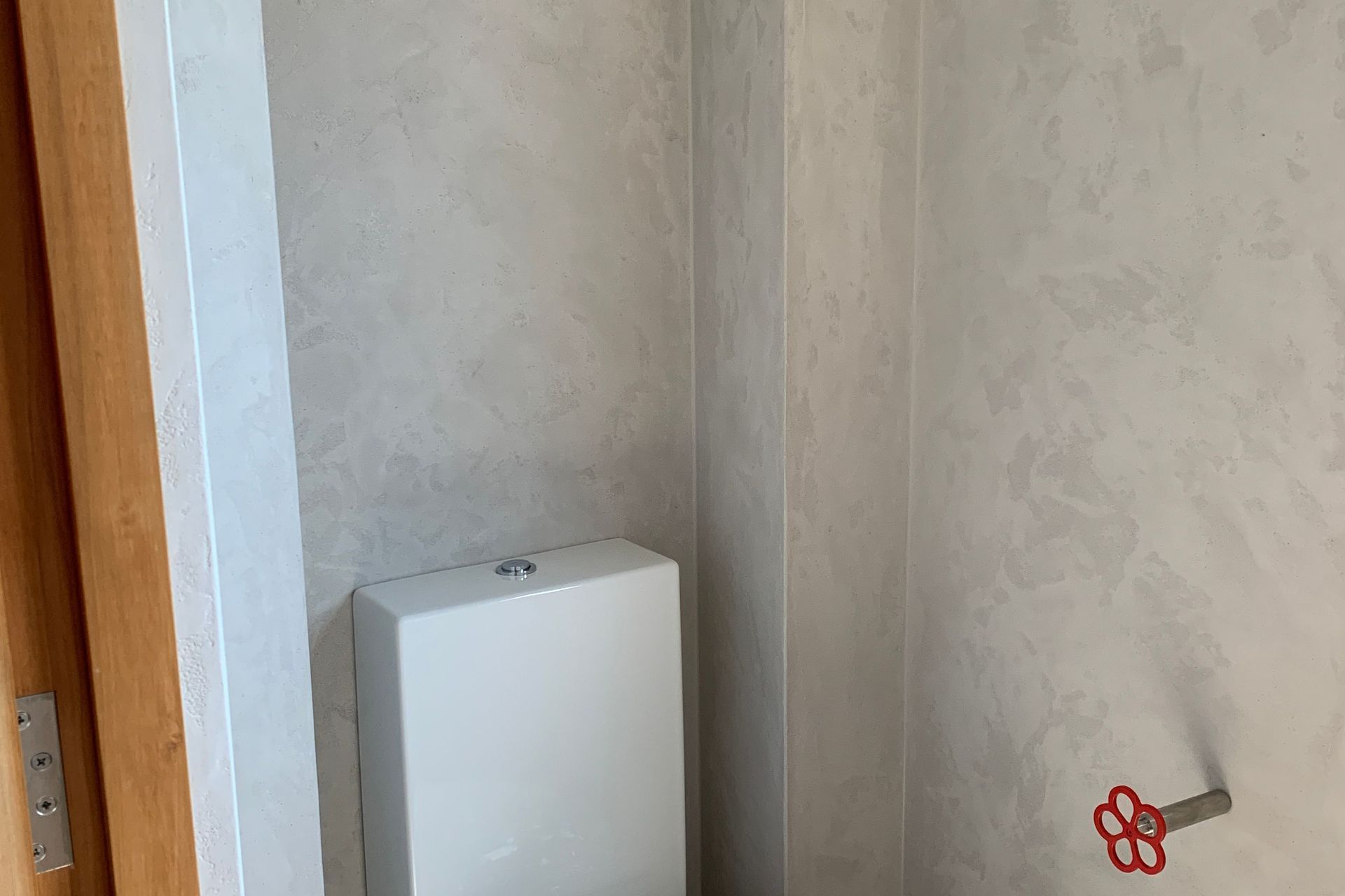 Bathroom, Toilet &amp; Sauna area - Venetian plaster