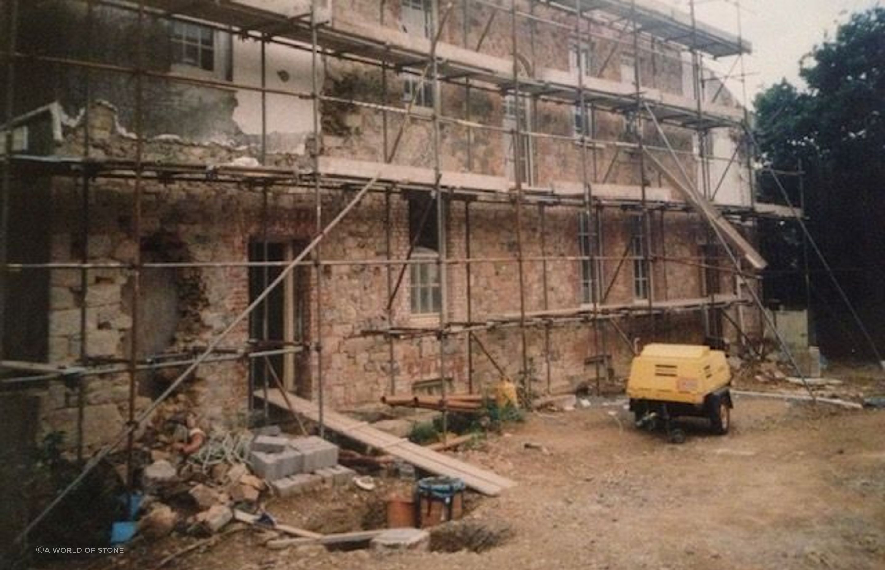 Full restoration of a 1840 Manor house