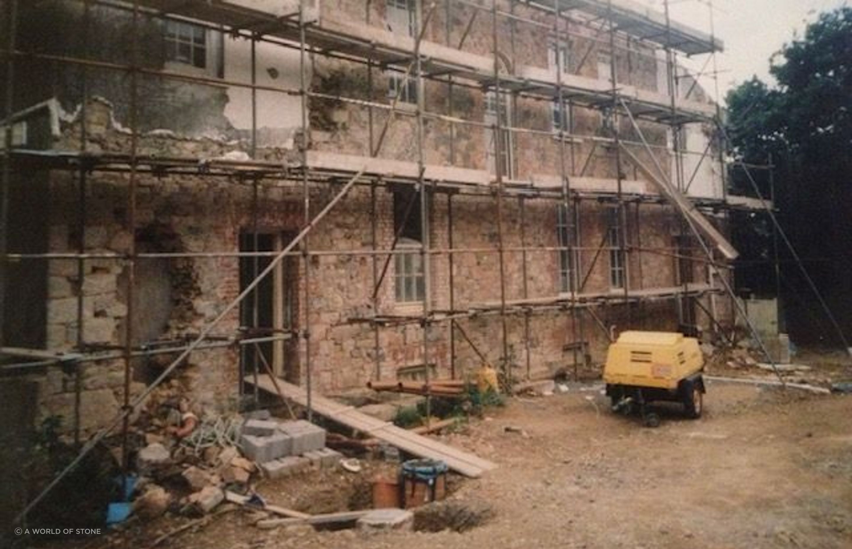Full restoration of a 1840 Manor house