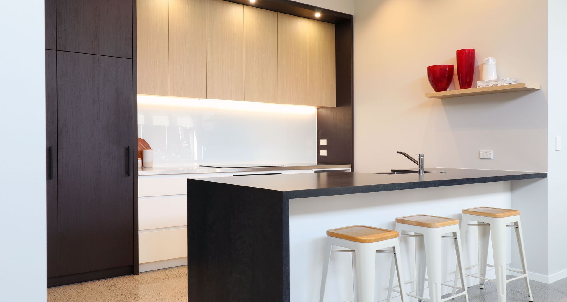 From G-Shape to Great: A Modern Kitchen Transformation with Sleek Elegance banner