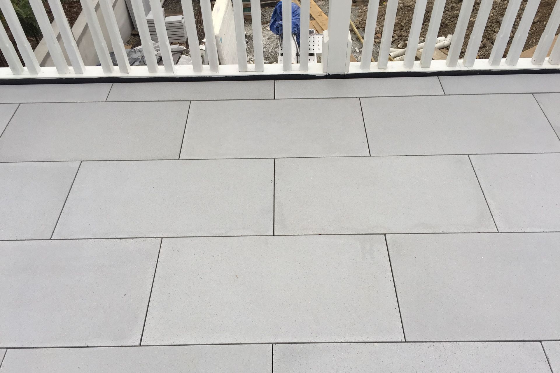 Concrete Pavers Deck