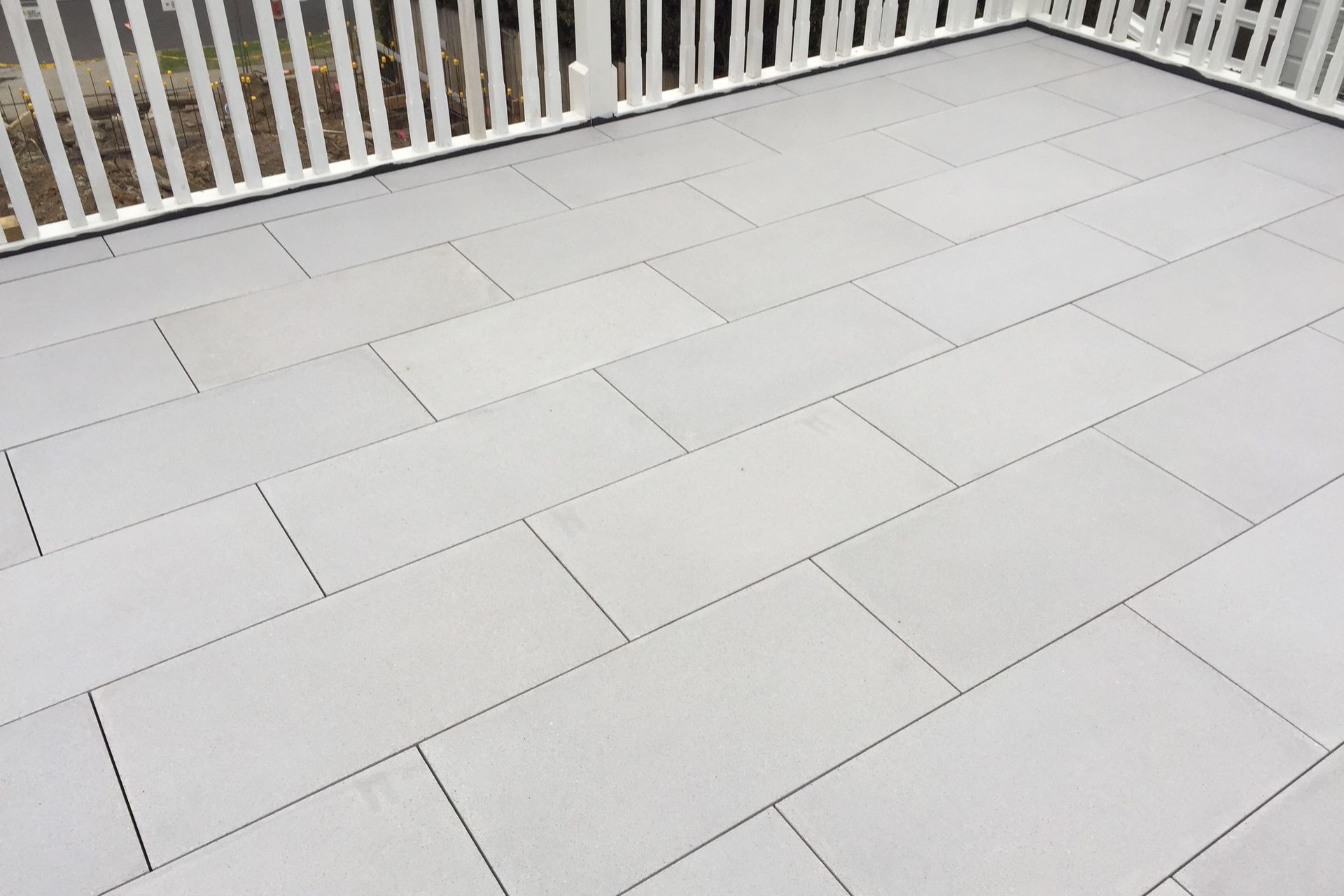 Concrete Pavers Deck
