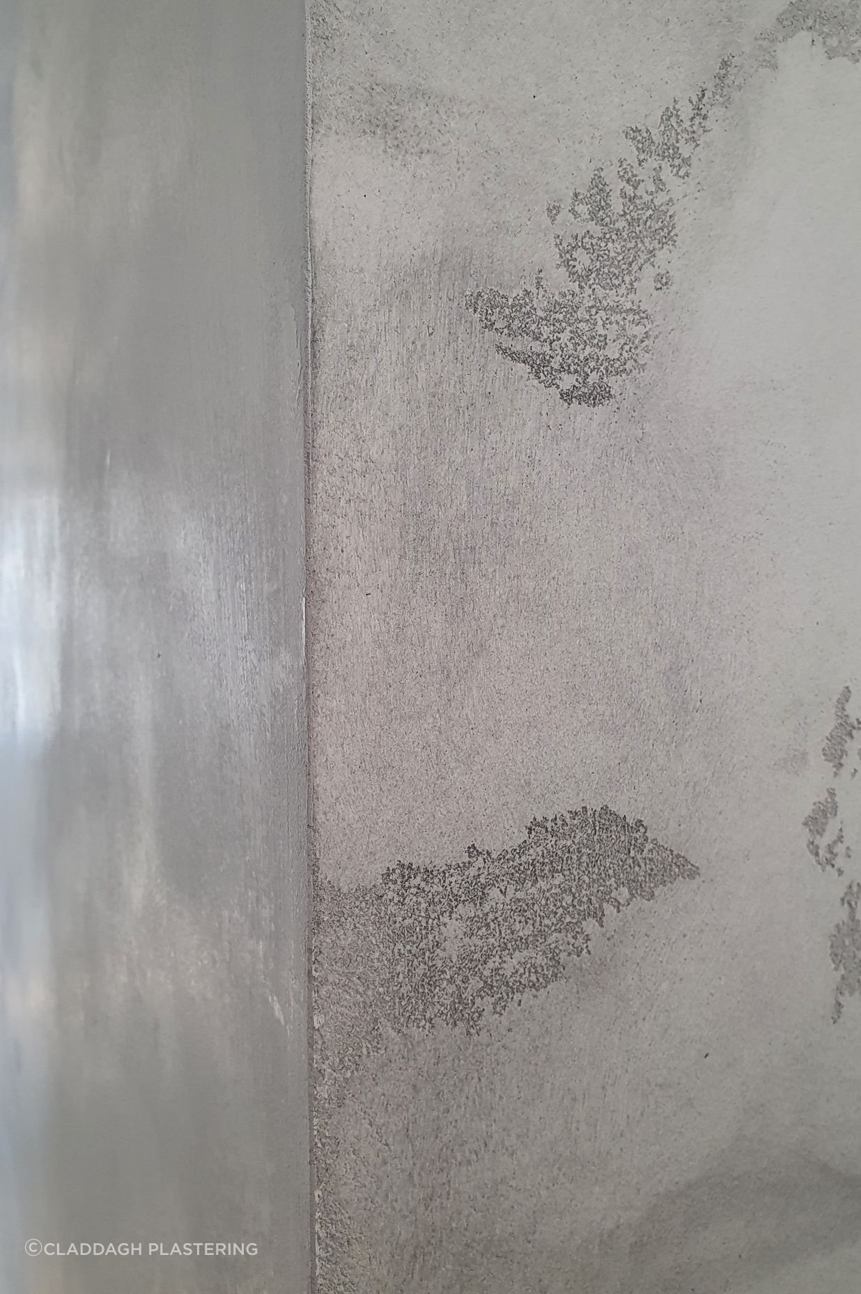 Polished plaster - Concrete look smooth and textured