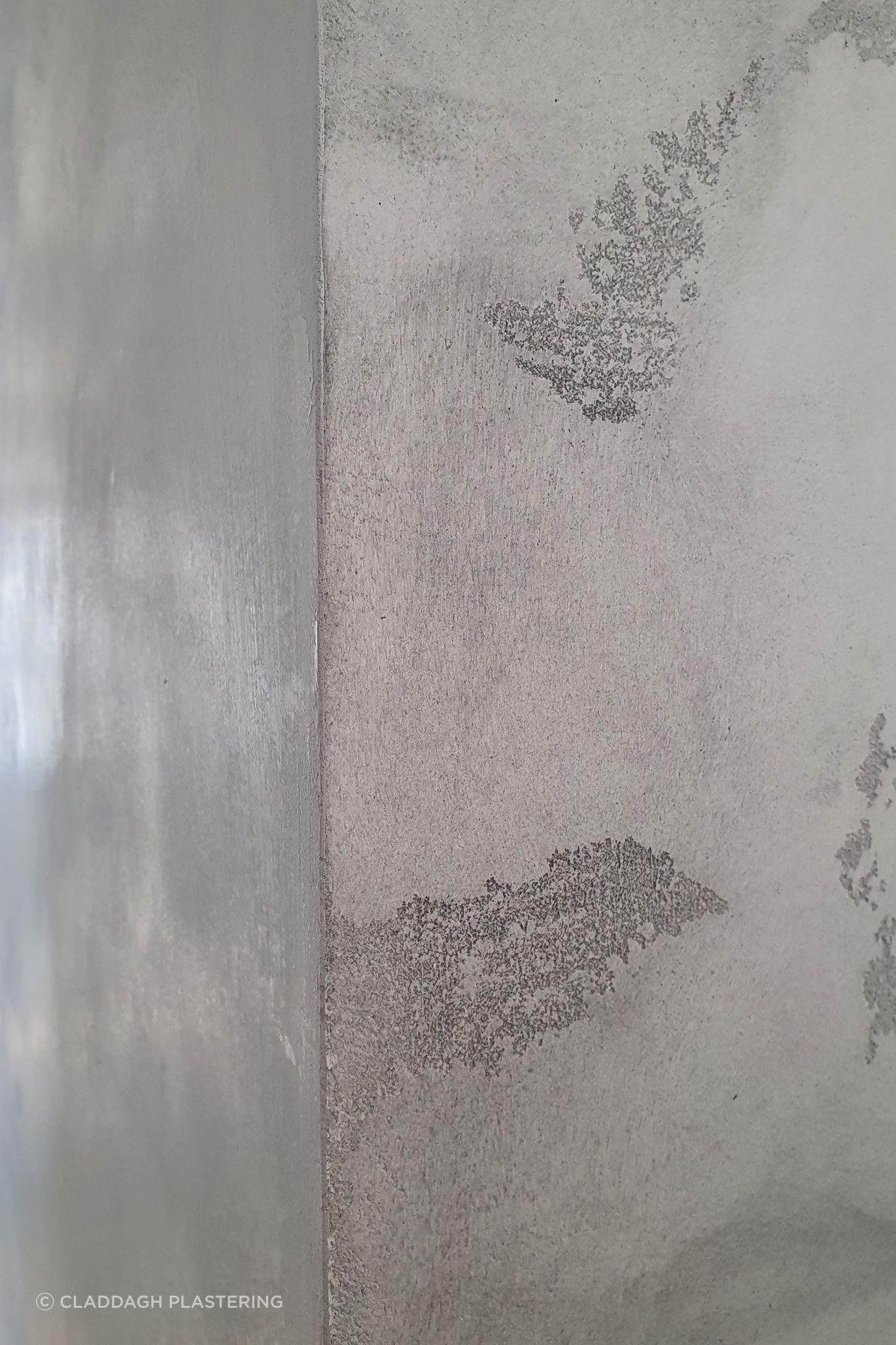 Polished plaster - Concrete look smooth and textured