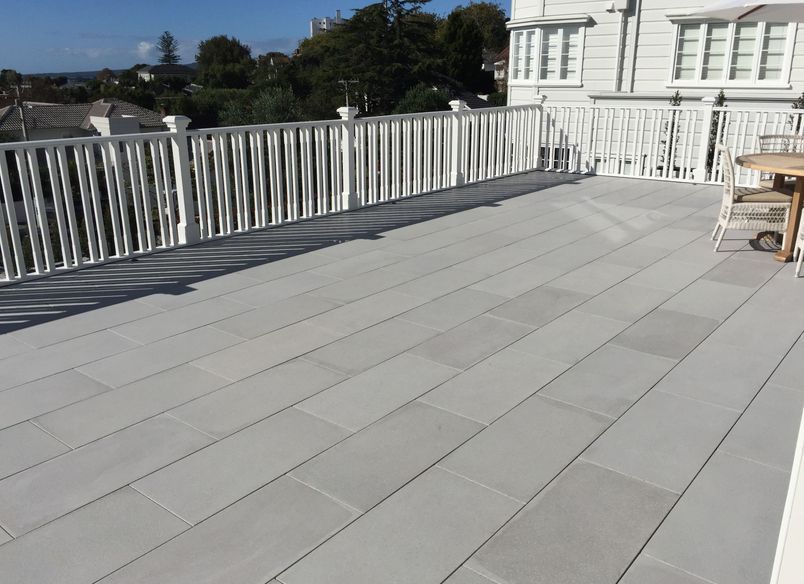 Concrete Pavers Deck