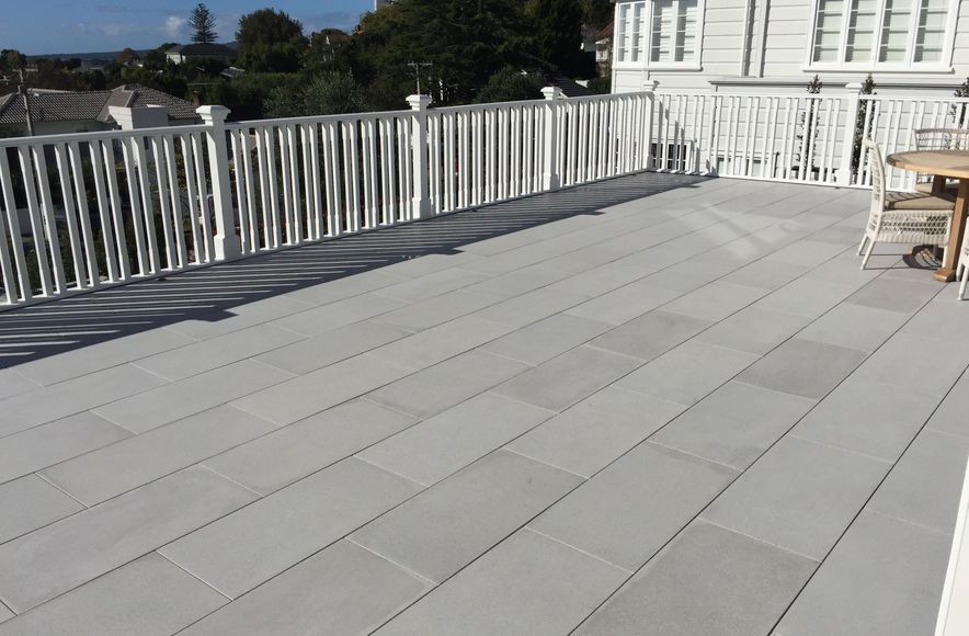 Concrete Pavers Deck