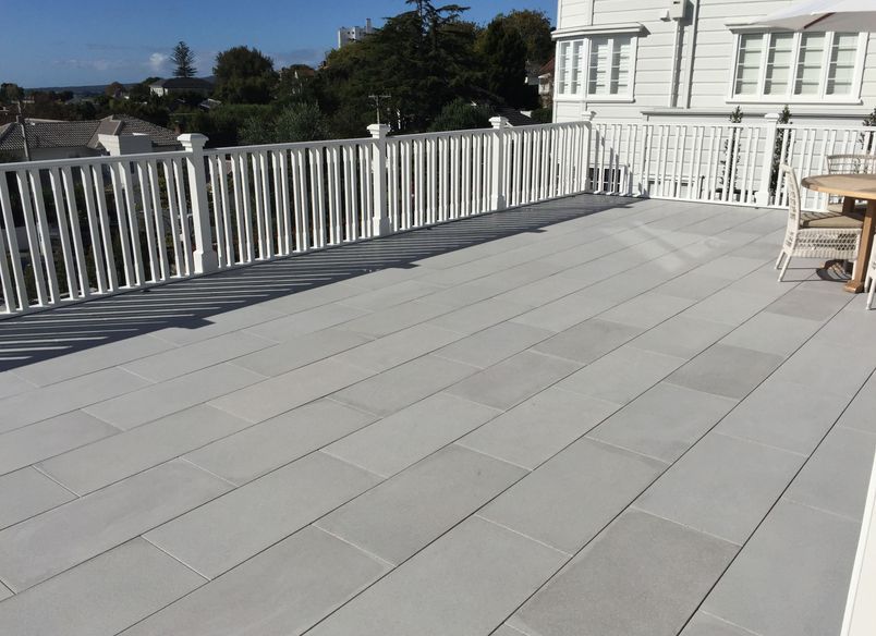 Concrete Pavers Deck