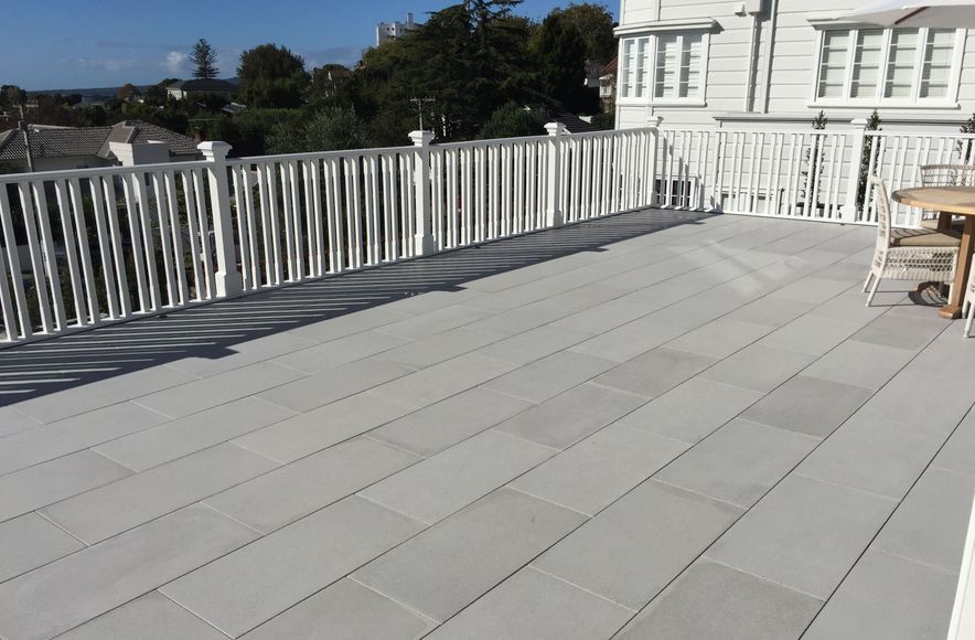 Concrete Pavers Deck