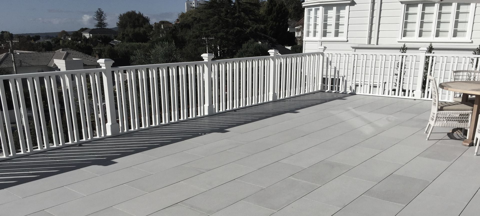 Concrete Pavers Deck banner