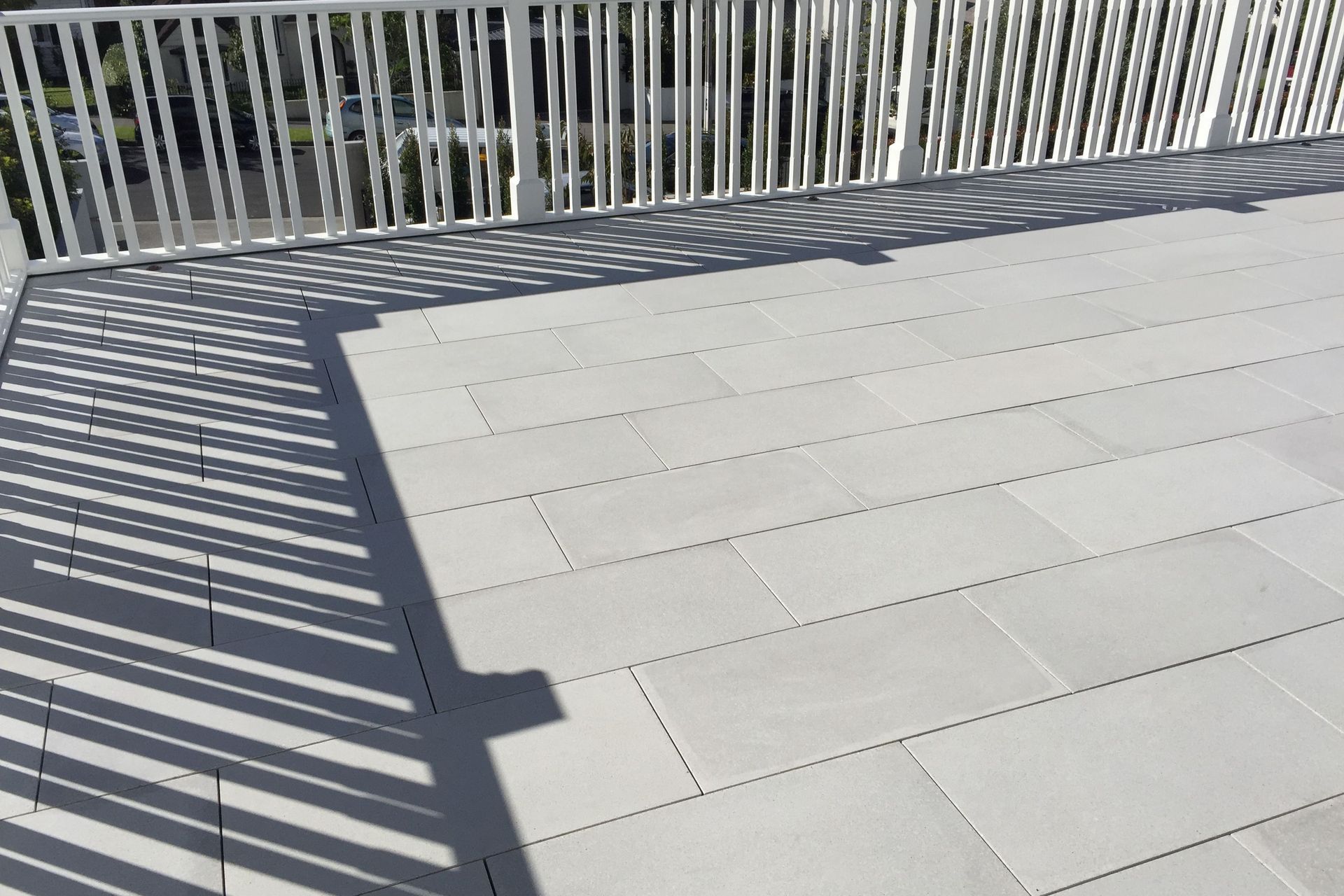 Concrete Pavers Deck