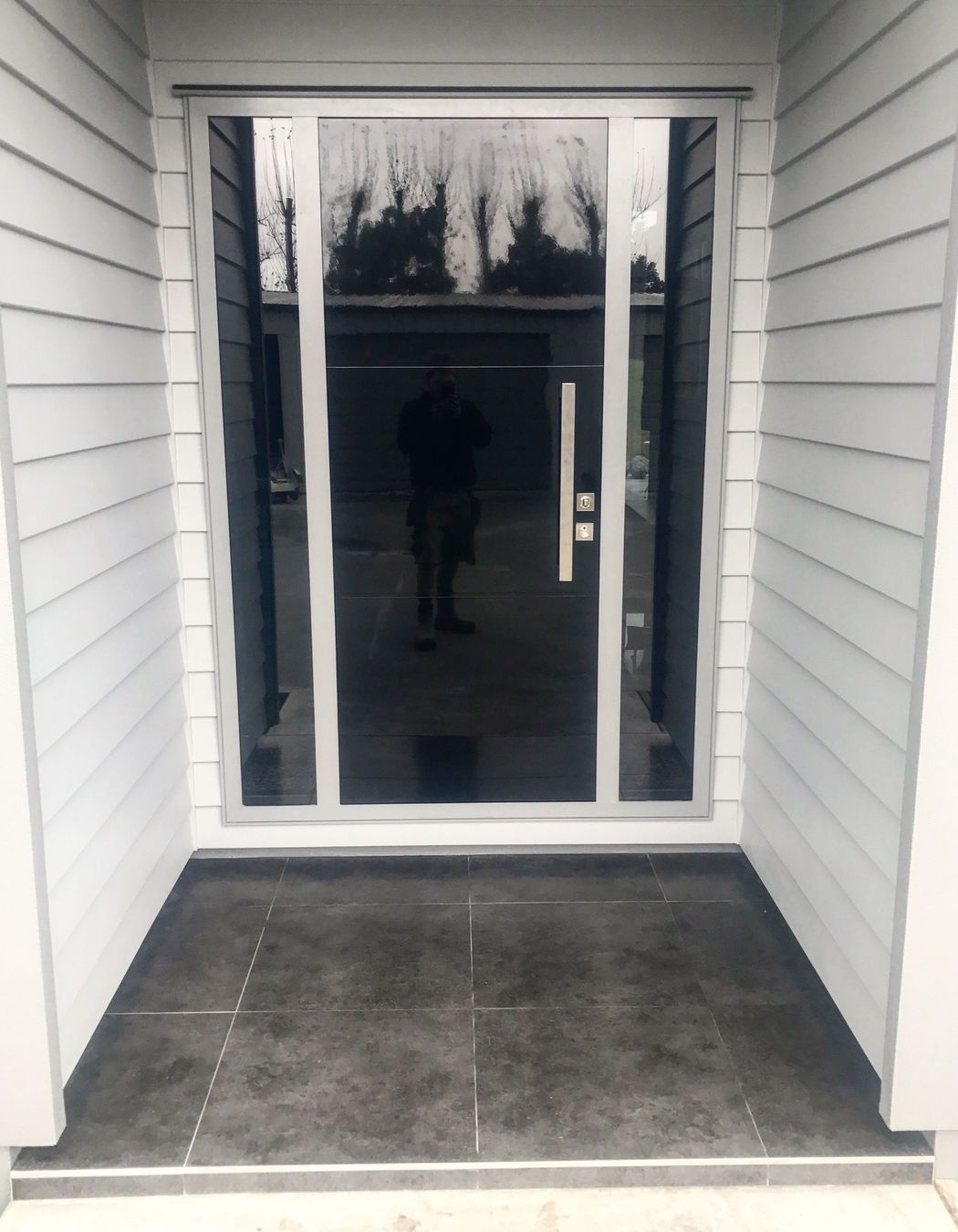 Tiled Entranceway Step