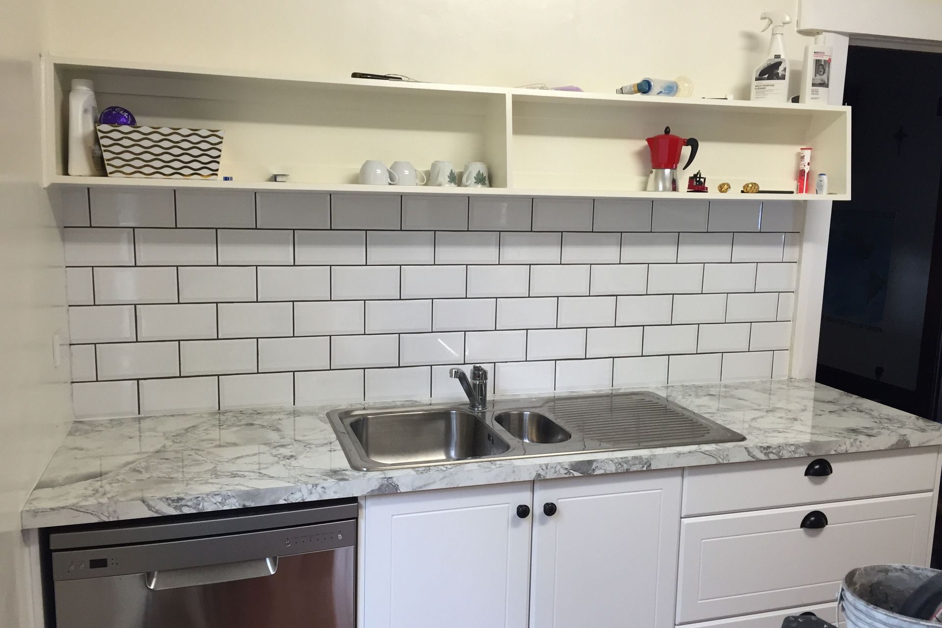 Tiled Kitchen Splashback