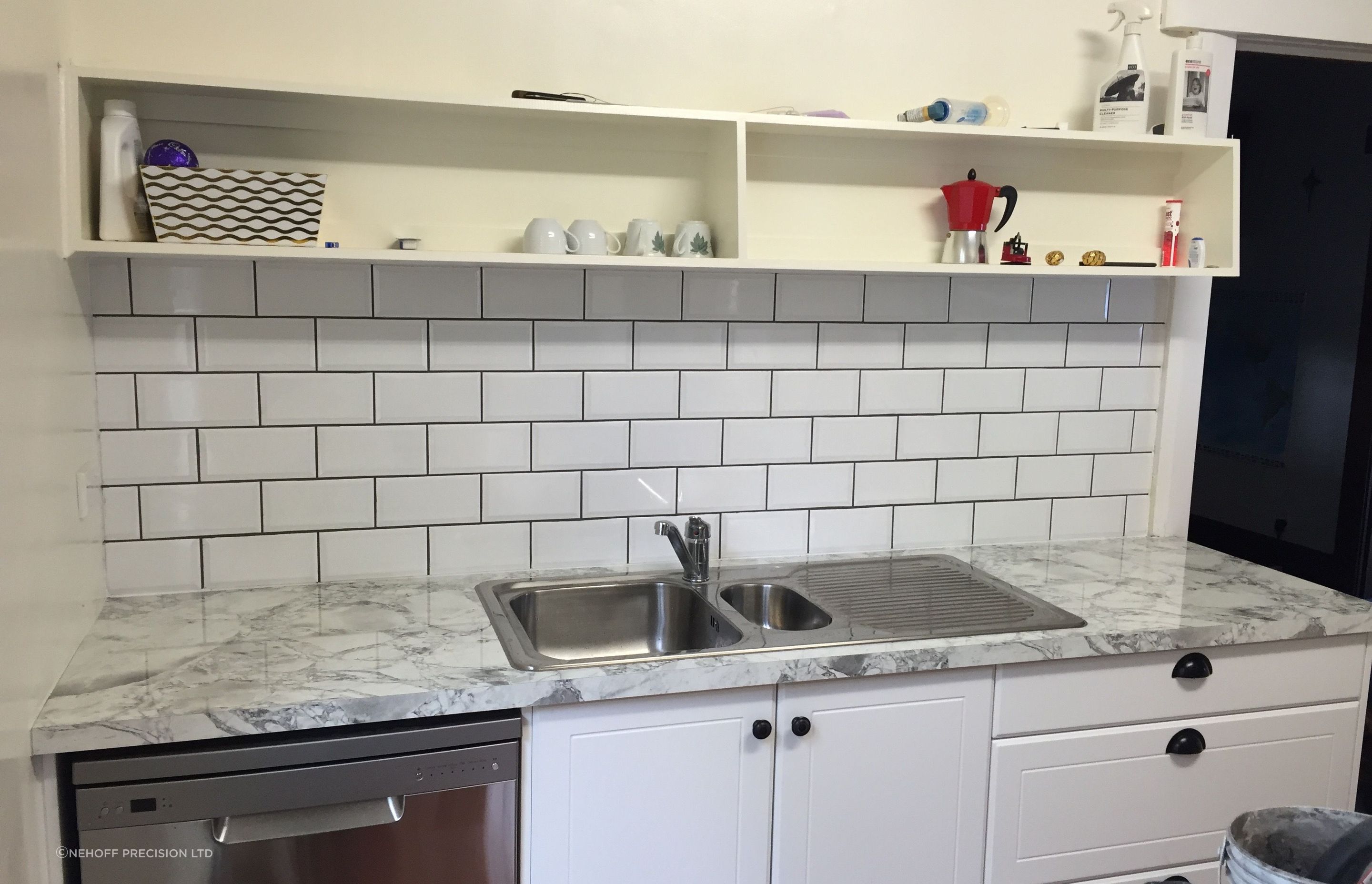 Tiled Kitchen Splashback