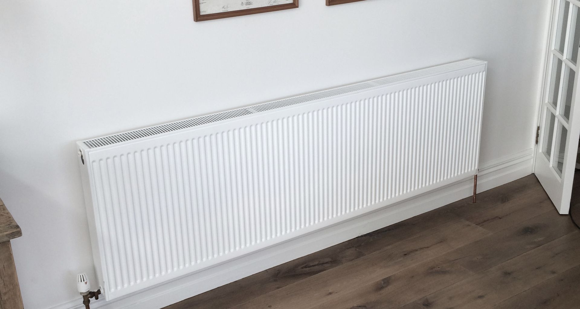 Matheson Bay - Radiator central heating banner