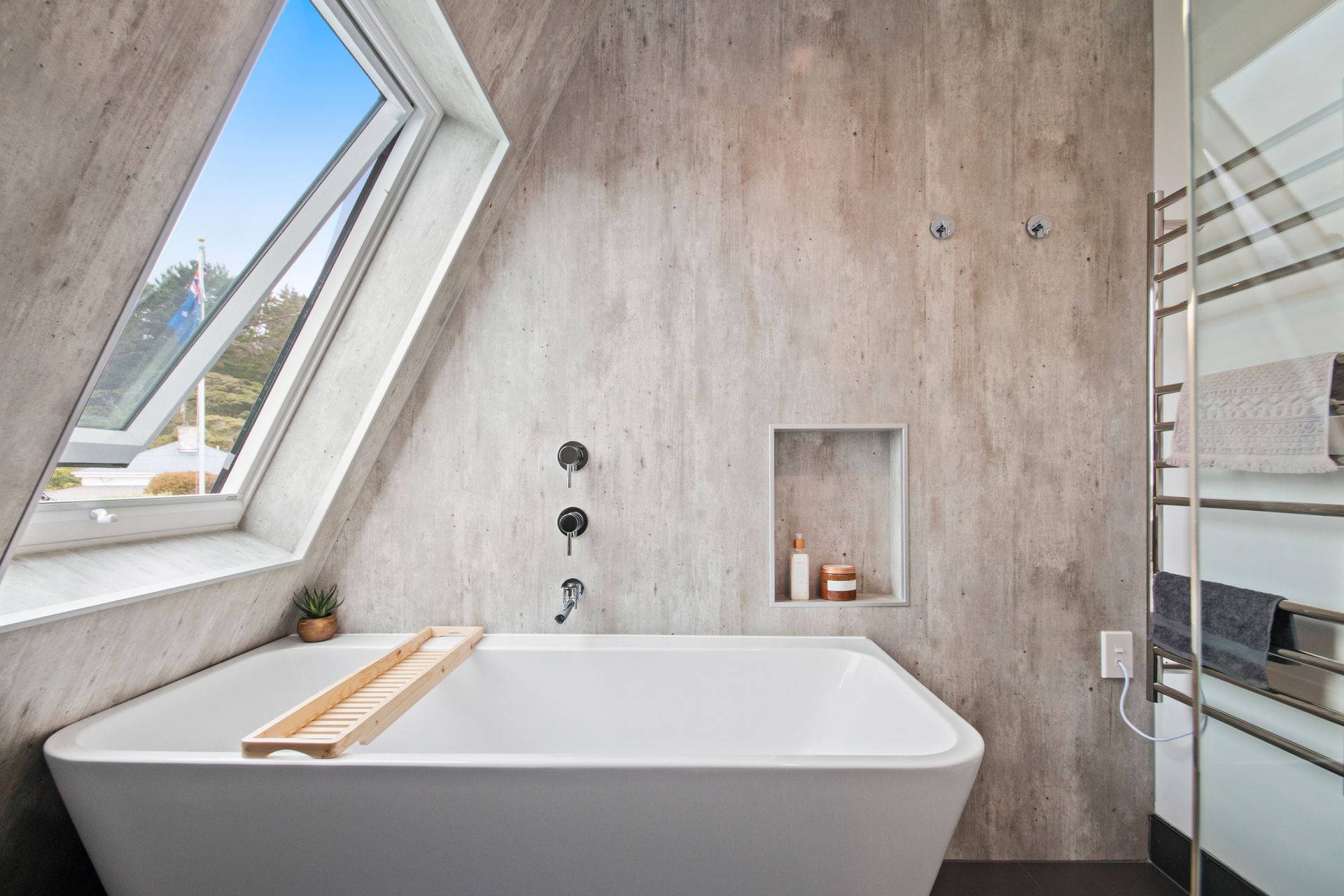 1970's A-Frame Bach Converted To Home In Port Waikato