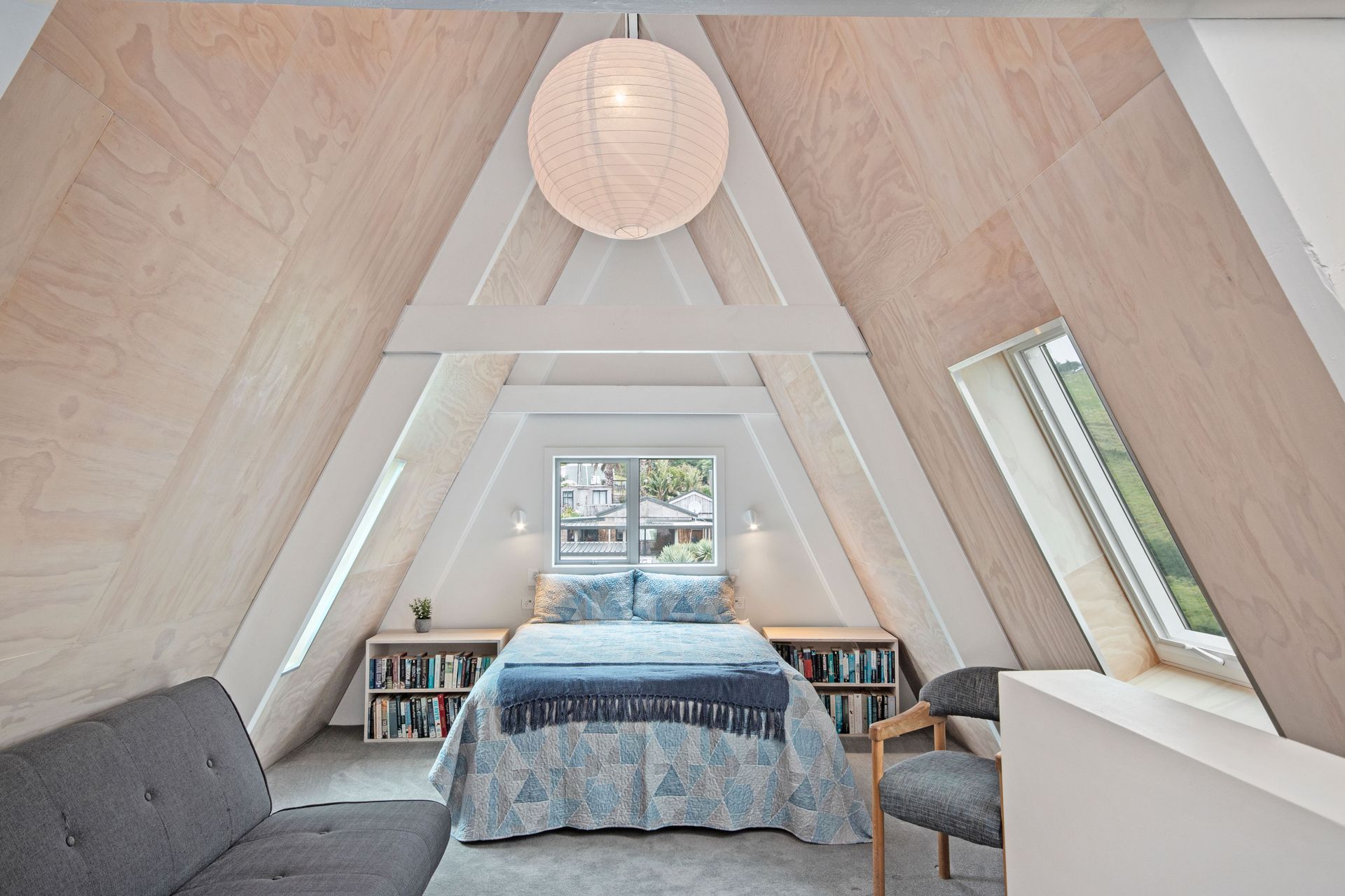 1970's A-Frame Bach Converted To Home In Port Waikato