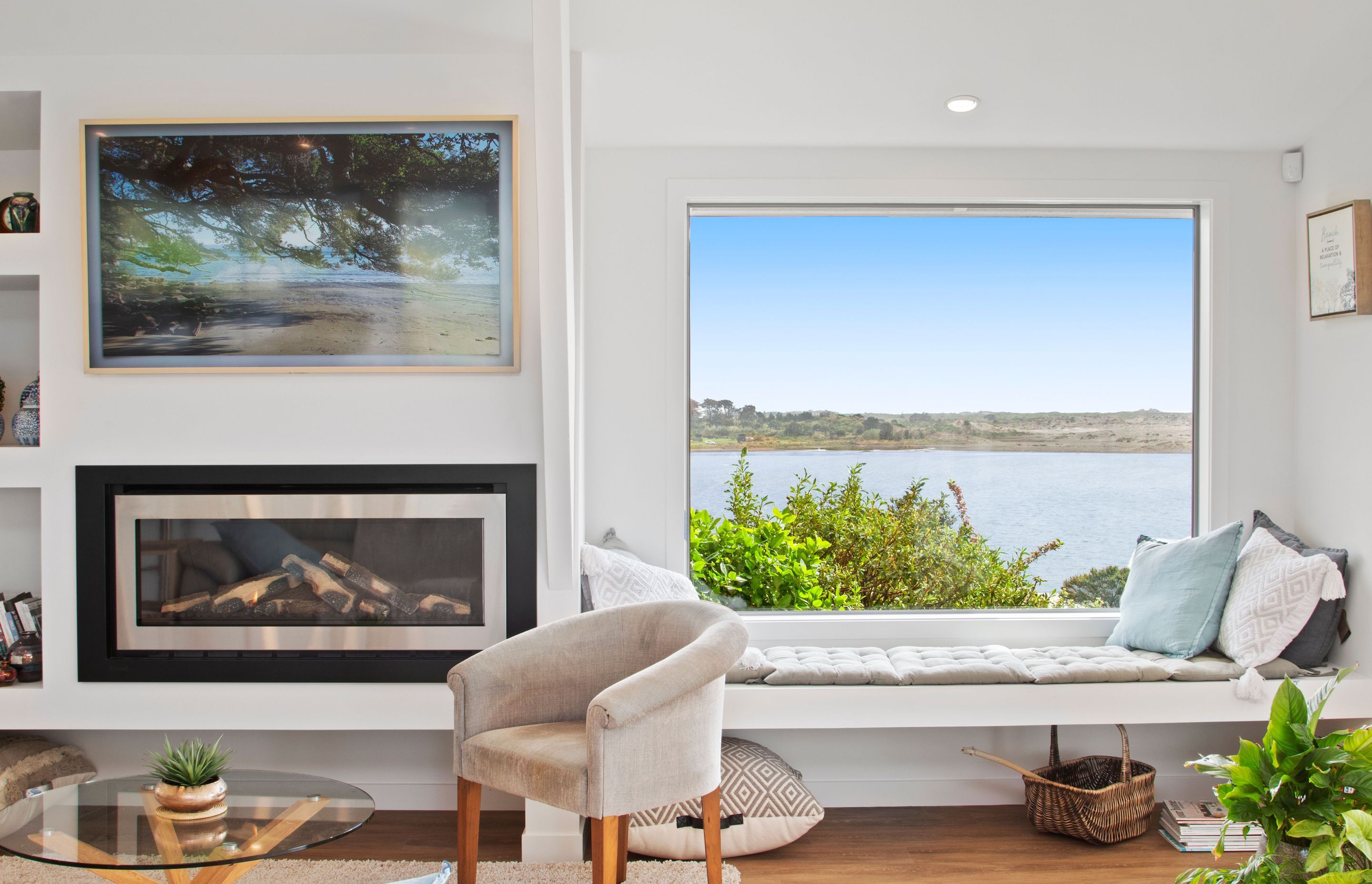 1970's A-Frame Bach Converted To Home In Port Waikato 