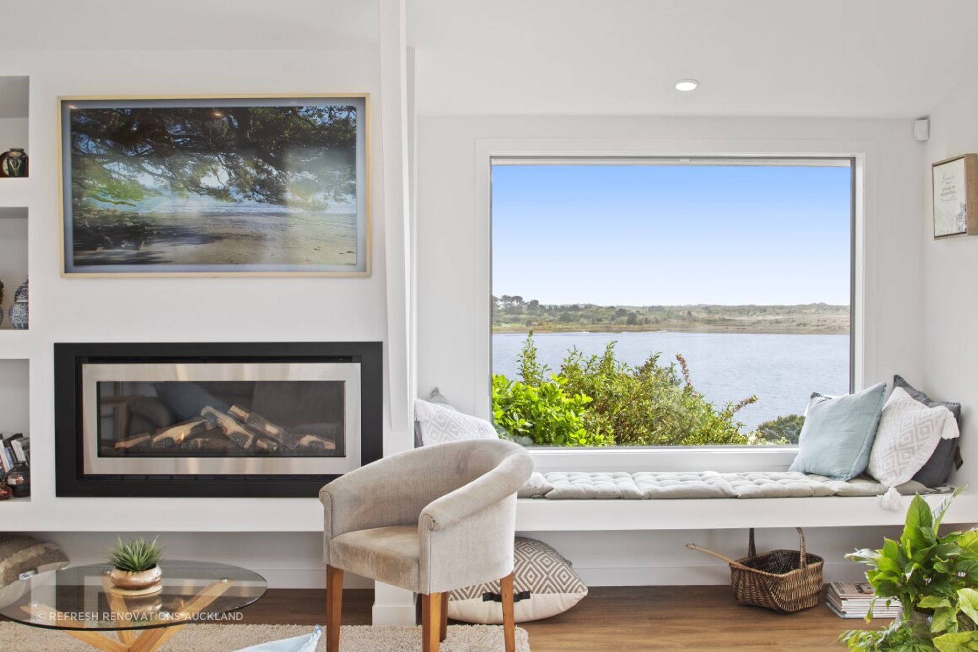 1970's A-Frame Bach Converted To Home In Port Waikato