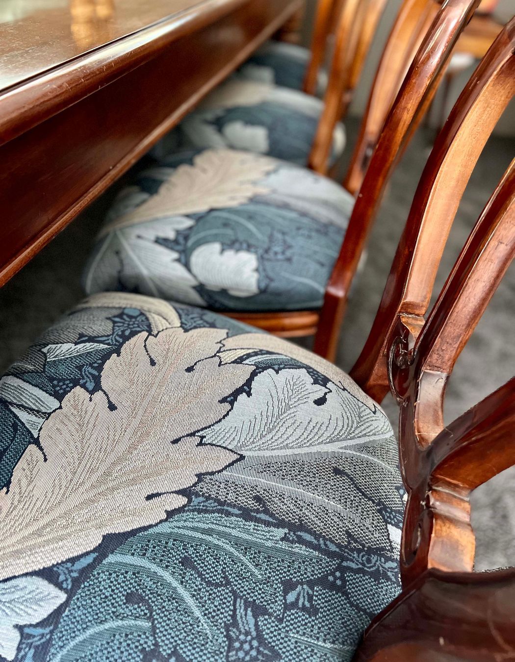 A Reupholstery Project, Philippe Starck x William Morris