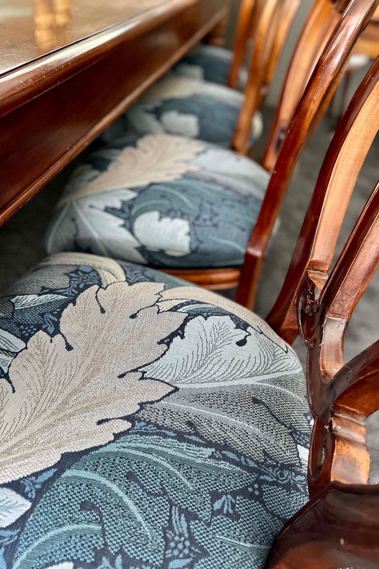 A Reupholstery Project, Philippe Starck x William Morris