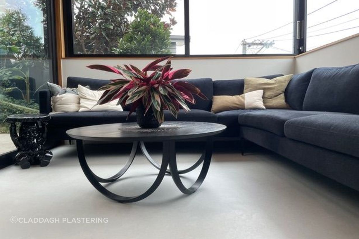 Microcement floors