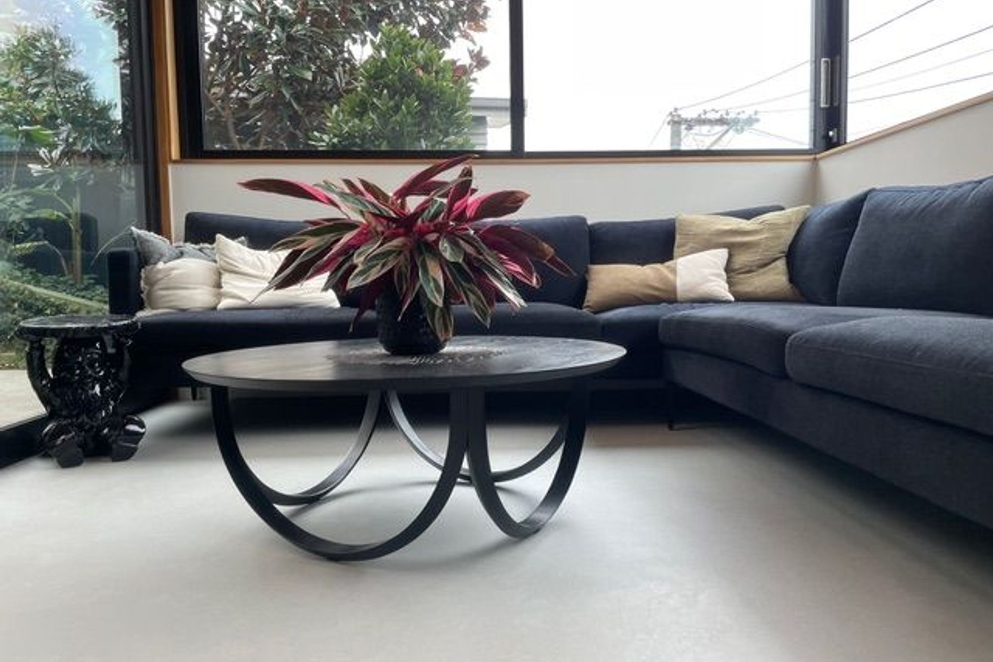 Microcement floors