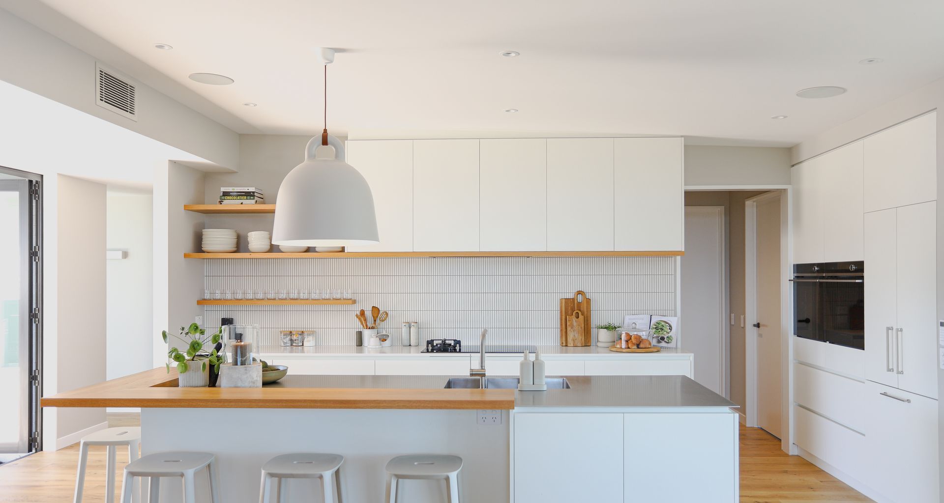 Considered cabinetry for calm and continuity banner