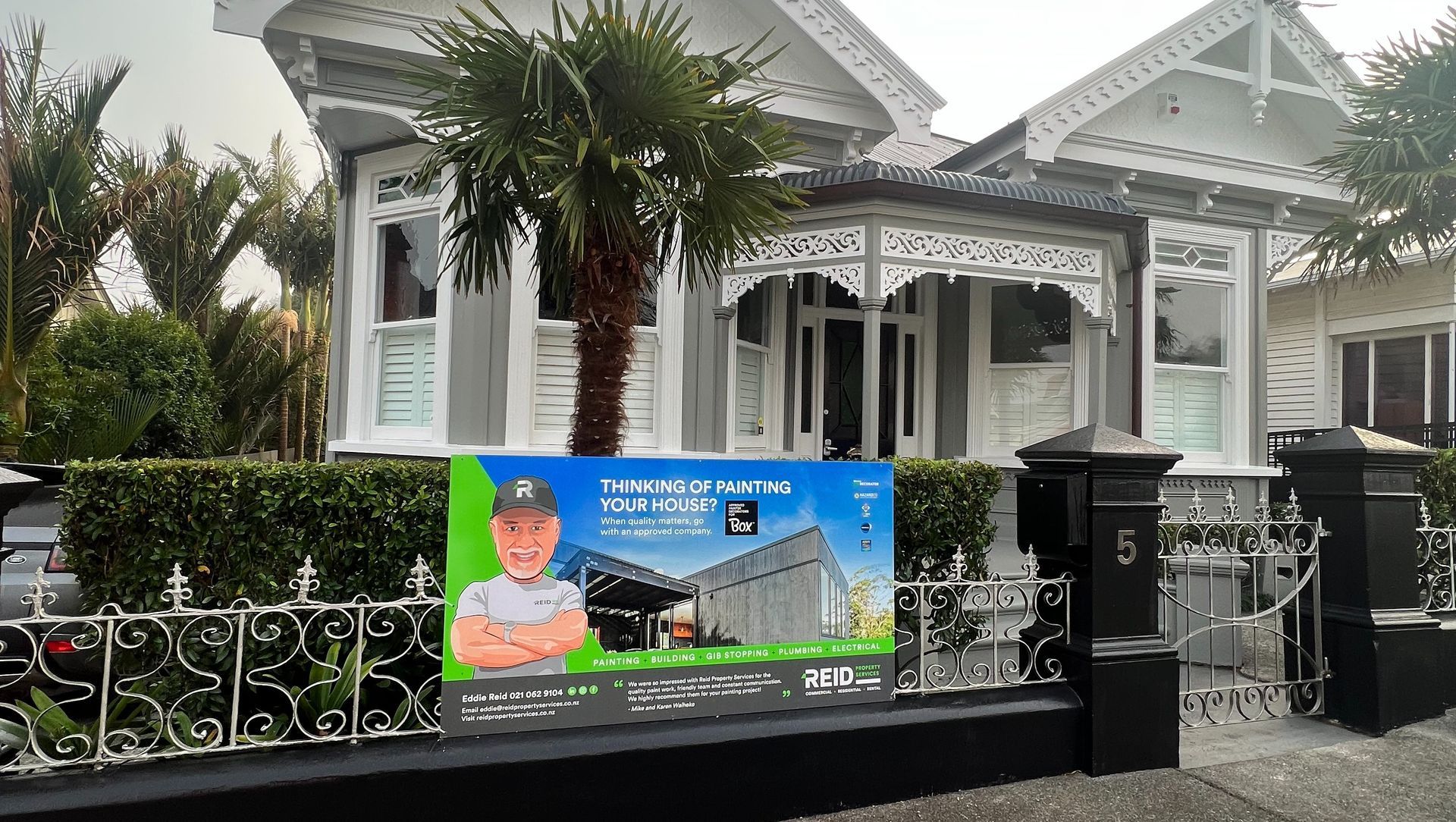 Ponsonby Villa banner