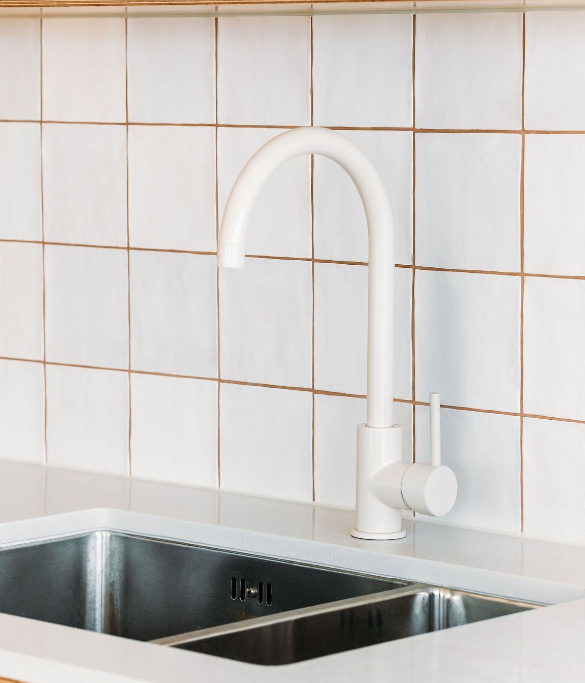 Practical and beautiful sink and tapware finishes.