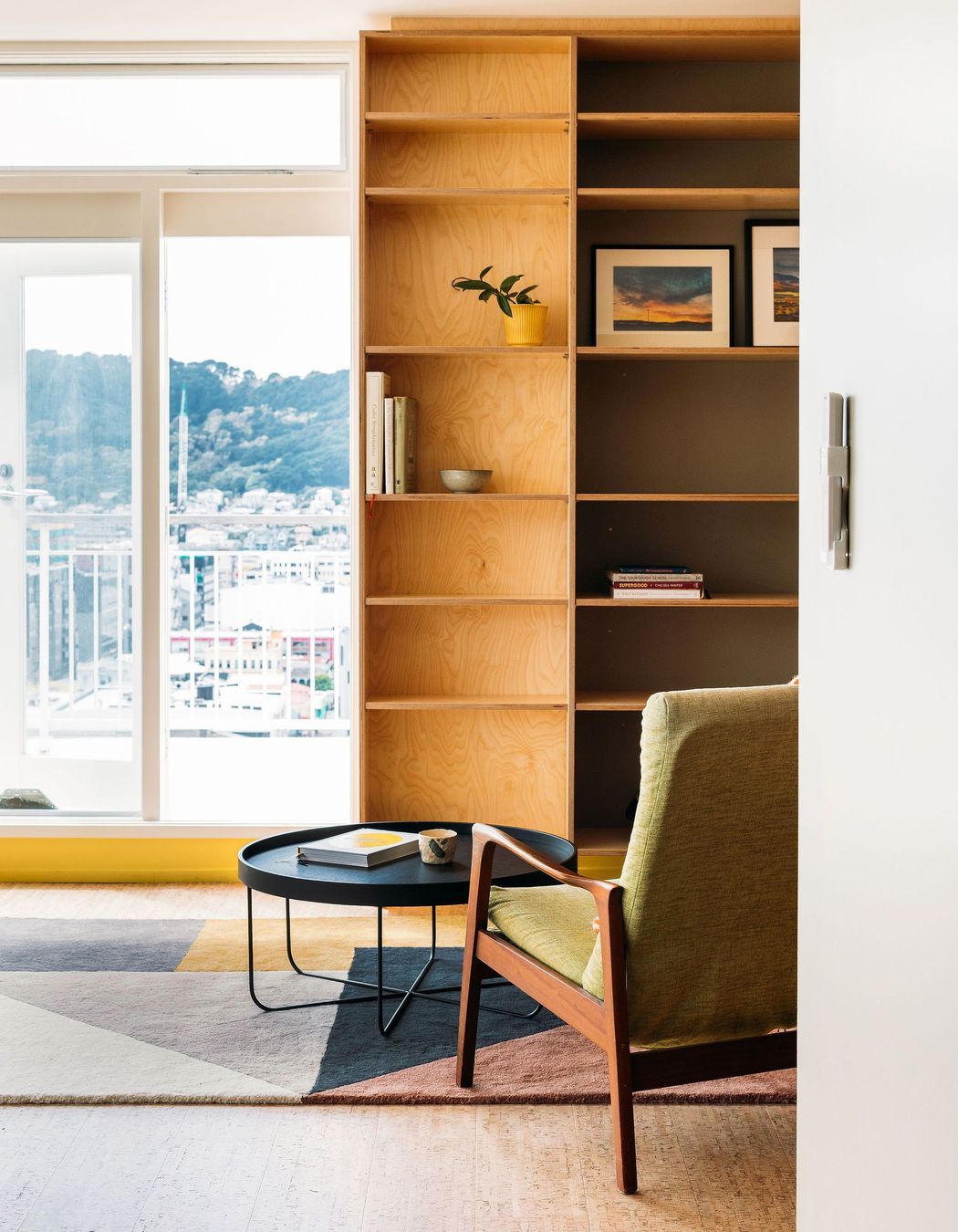 A chair with a view.