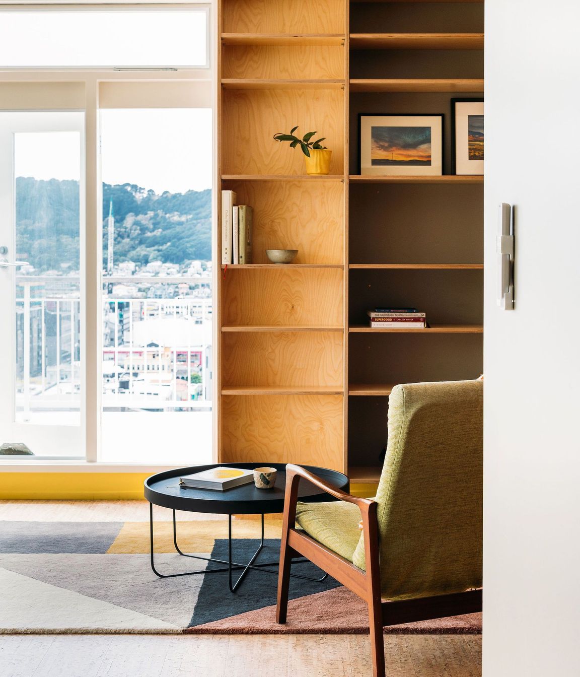 A chair with a view.