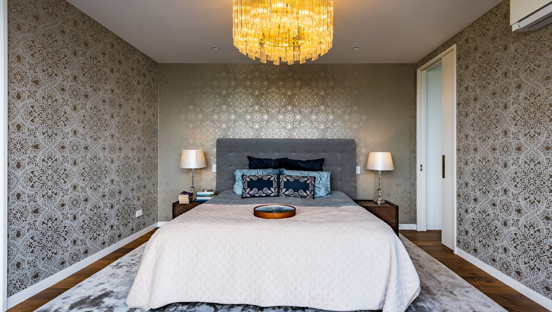 Gold and Velvet Bedroom banner
