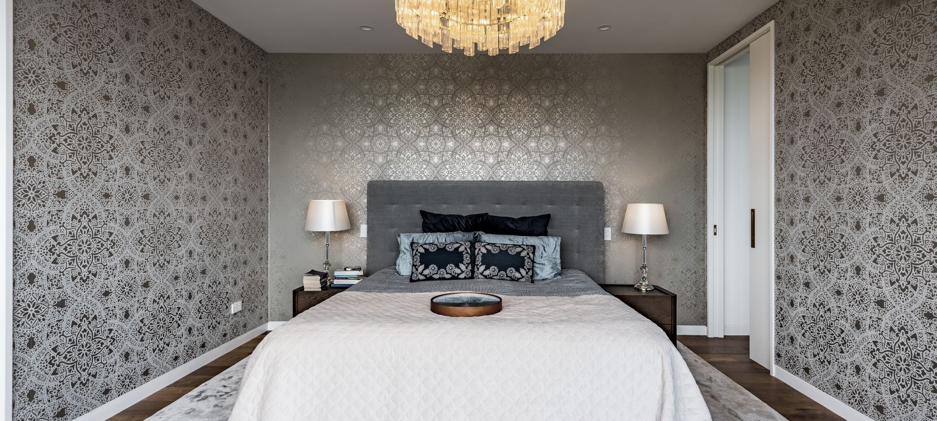 Gold and Velvet Bedroom banner