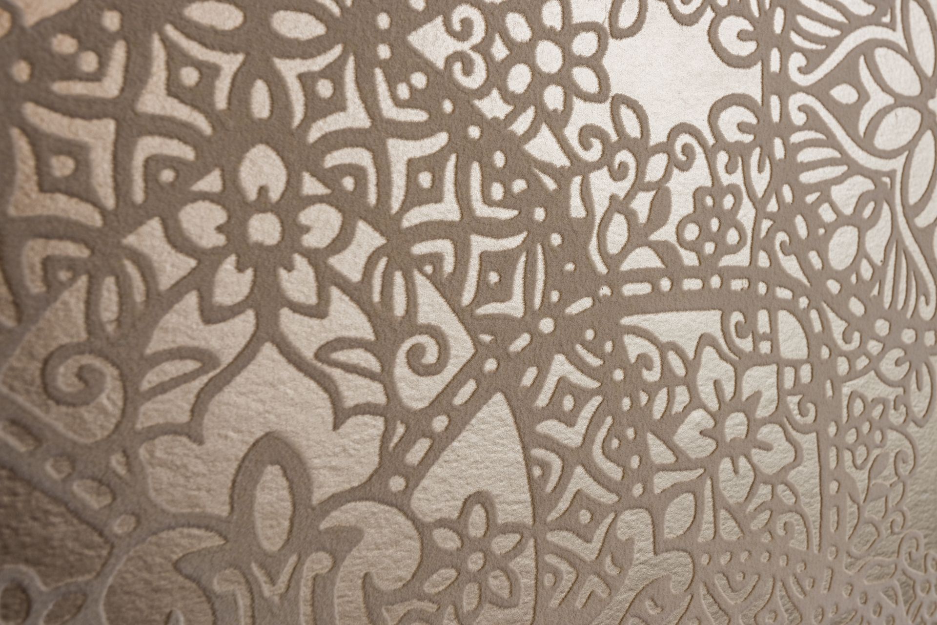 Gold and Velvet Bedroom