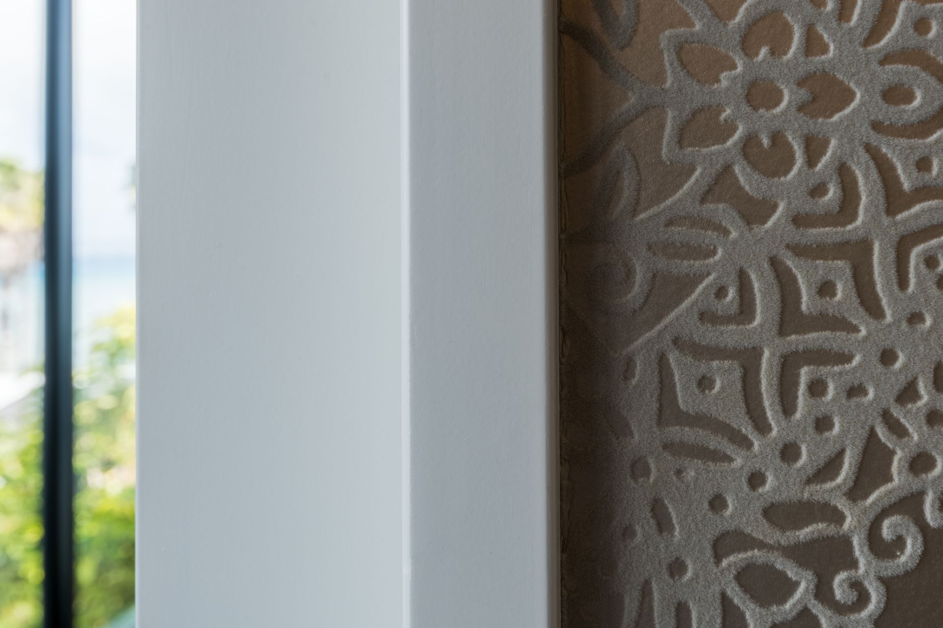 Gold and Velvet Bedroom