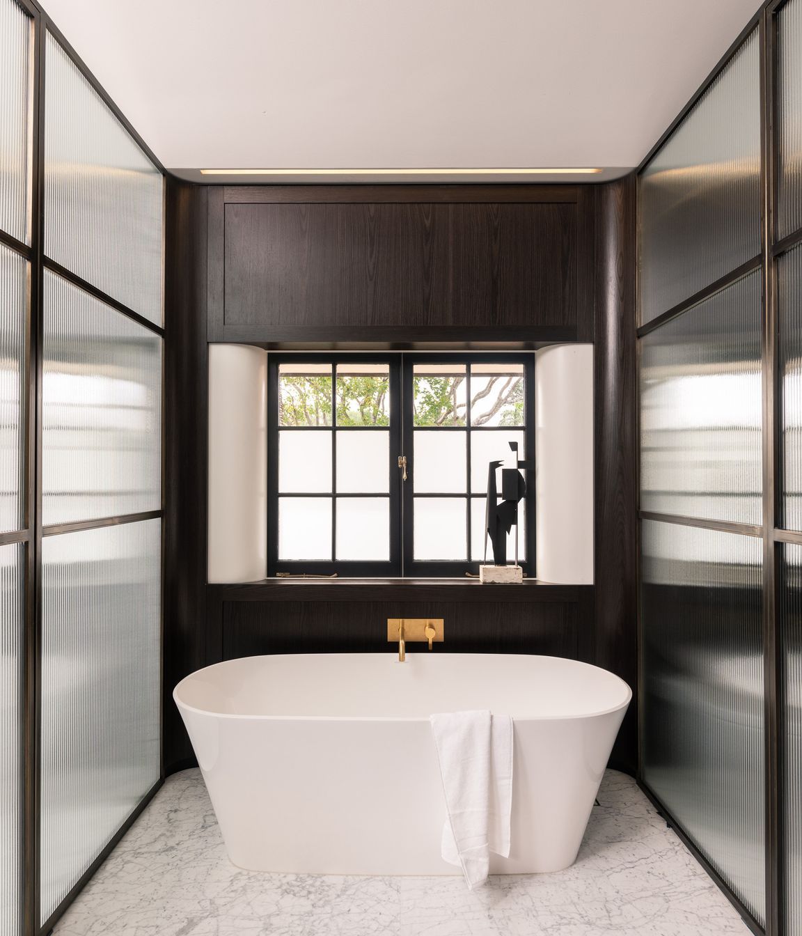 Bath area open