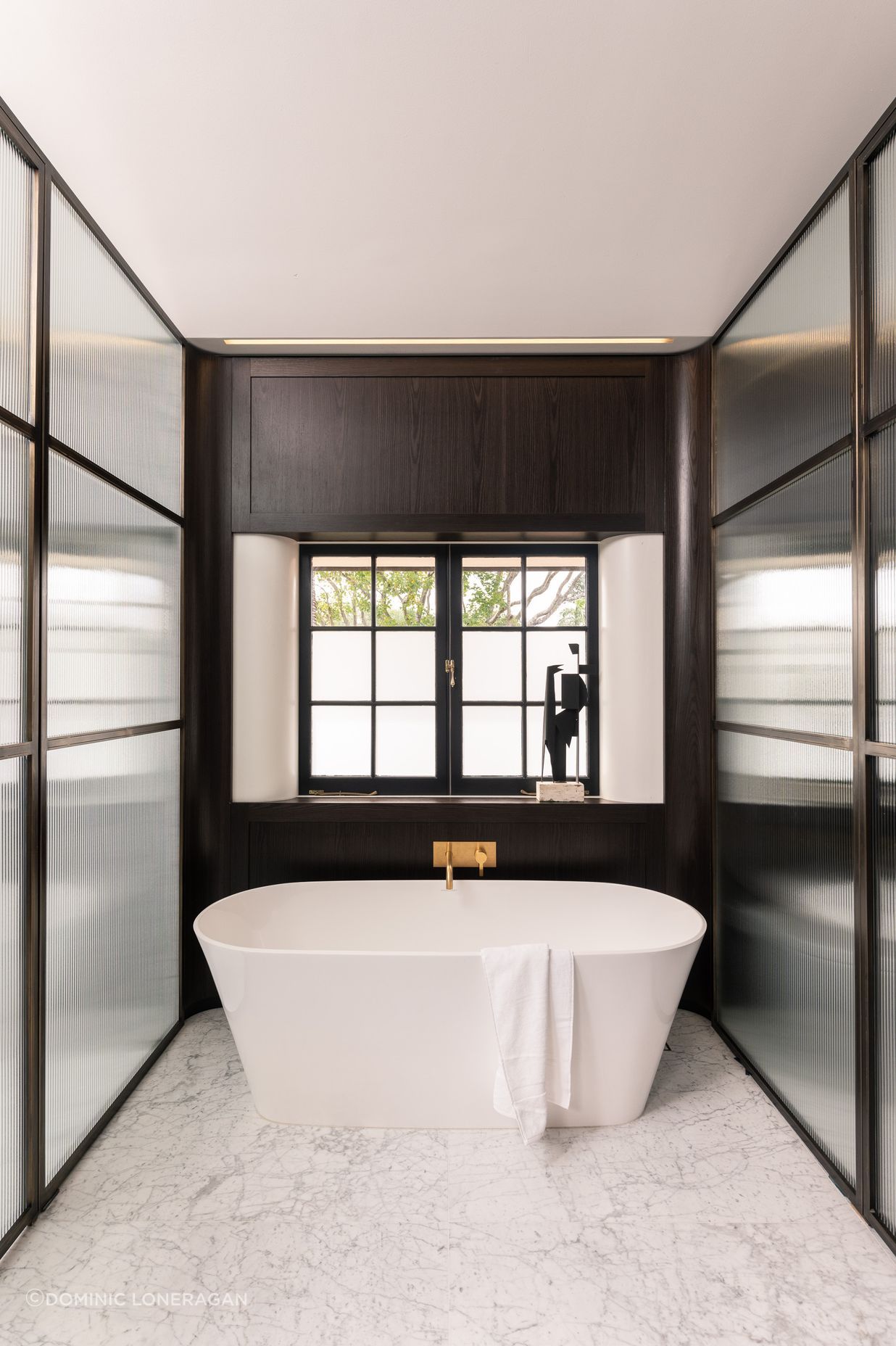 Bath area open