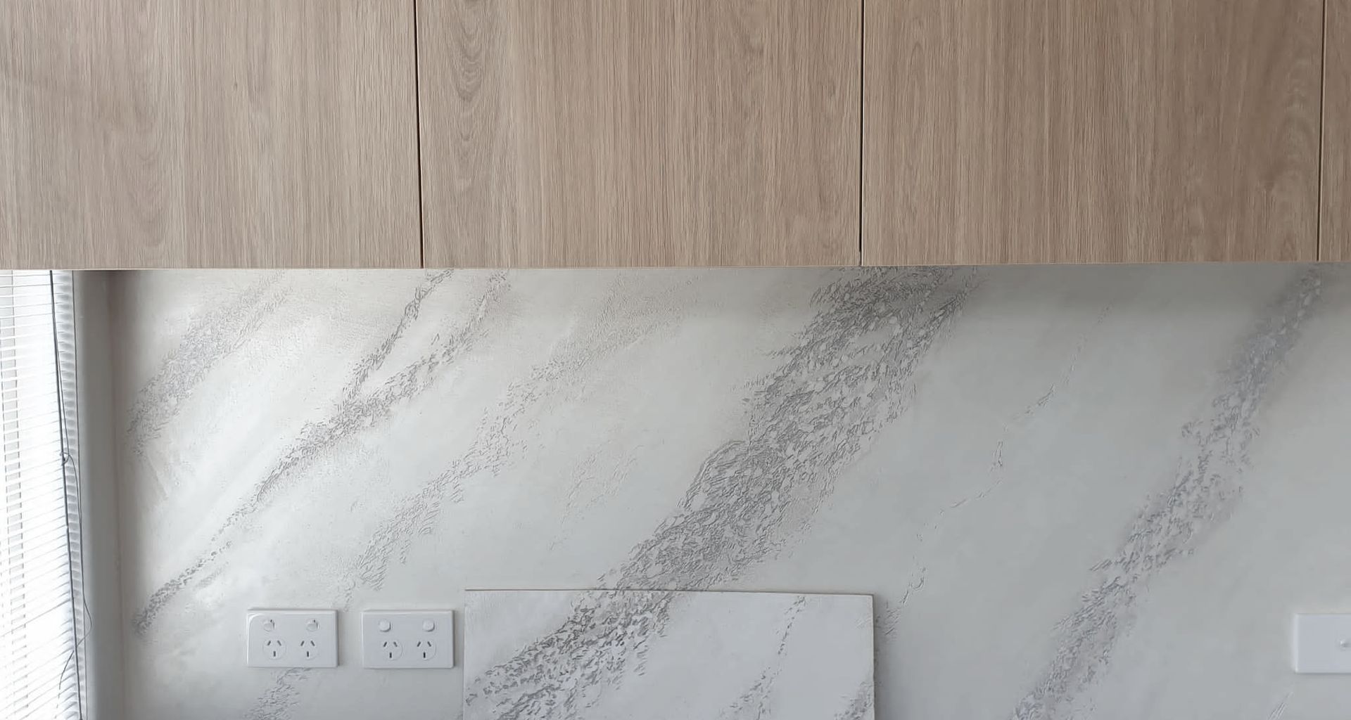 Polished Plaster - Kitchen banner