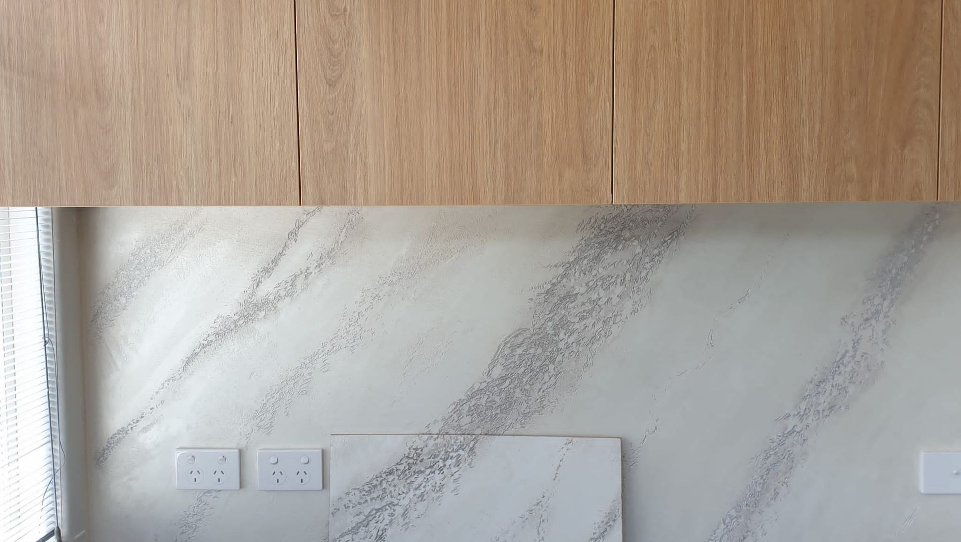 Polished Plaster - Kitchen banner