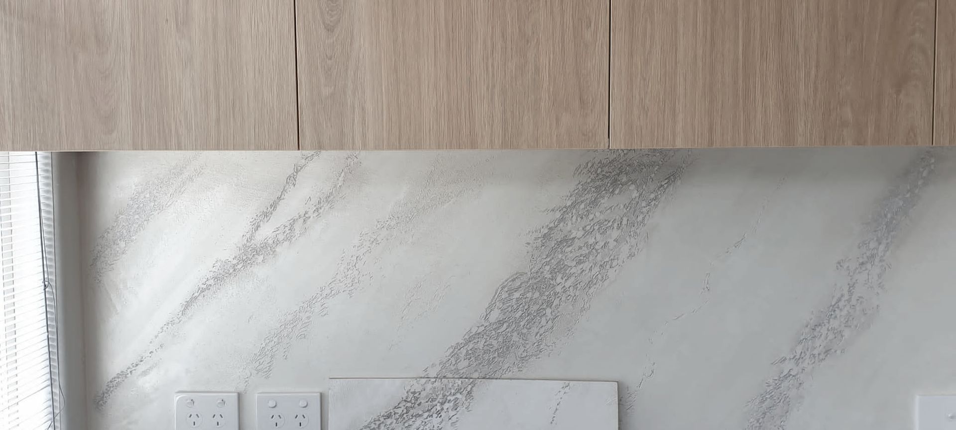 Polished Plaster - Kitchen banner