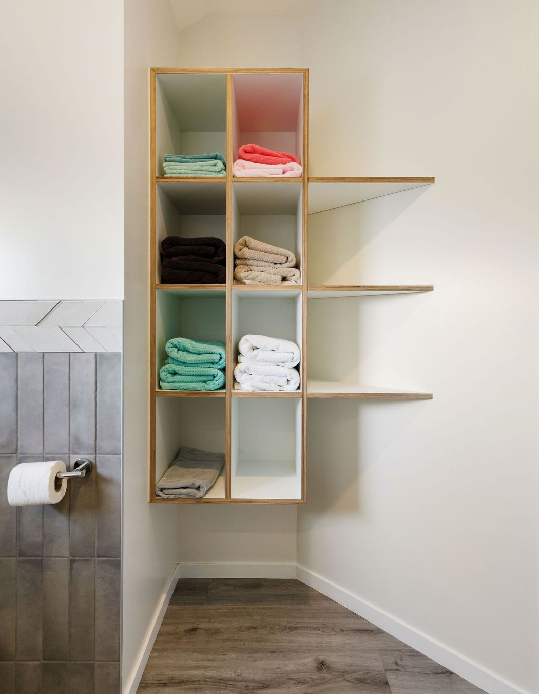Unique Tiling Takes Centre Stage in This Wellington Bathroom