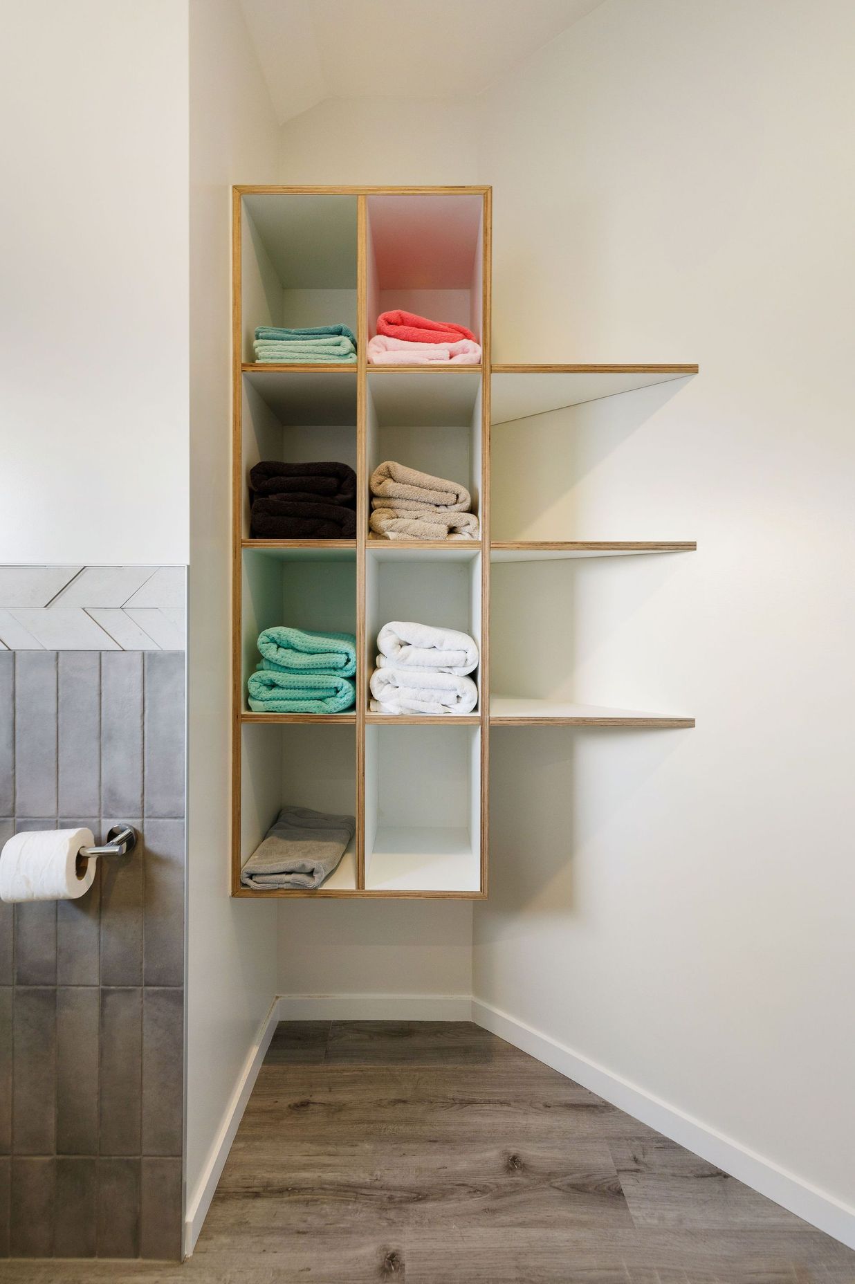 Unique Tiling Takes Centre Stage in This Wellington Bathroom