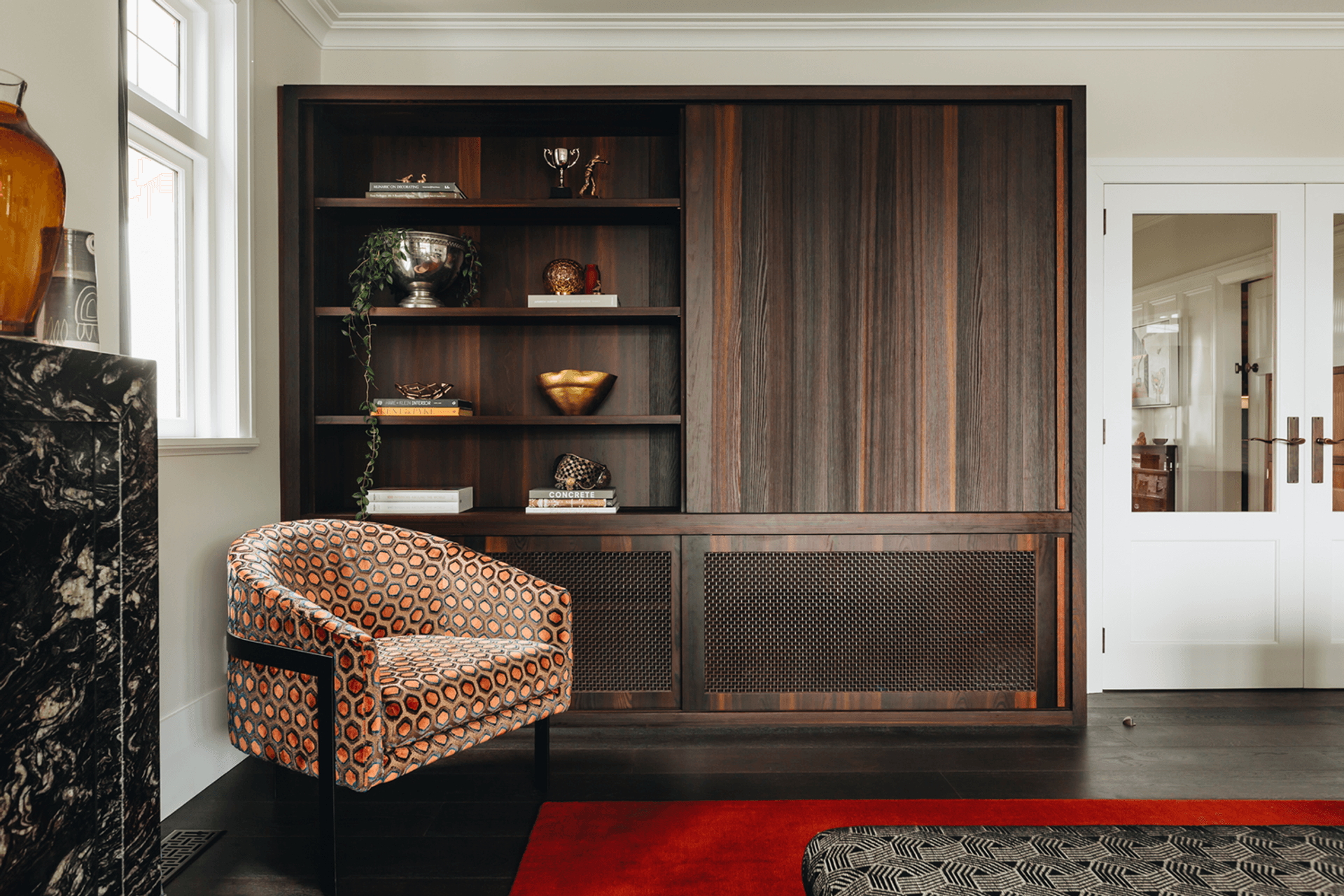 Timber Veneer Shelving